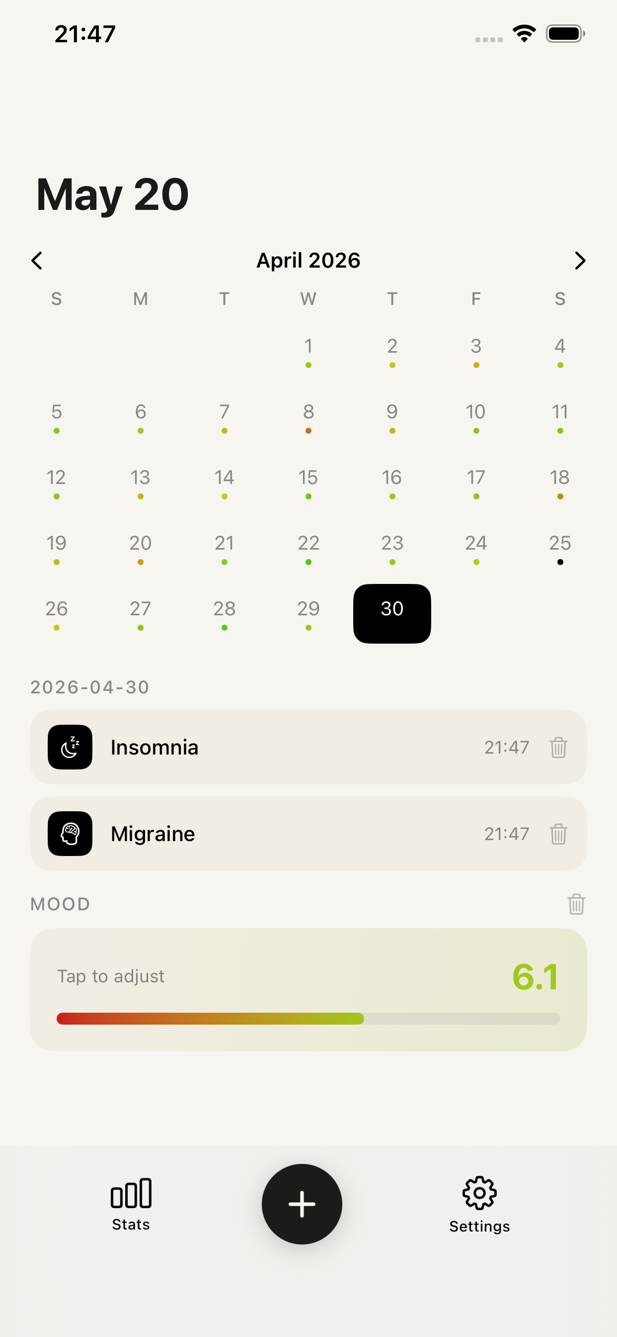 iOS screenshot 2